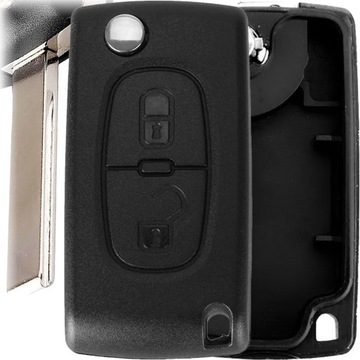 Obudowa Pilot Kluczyk PEUGEOT 107 207 307 SW 308 CITROEN C3 C4 C5 BERLINGO