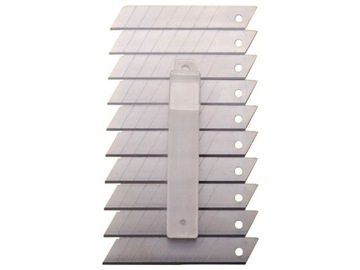 OSTRZA ŁAMANE NOŻYKI NÓŻ WKŁADY DO NOŻY TAPETOWYCH 18 mm x 0,5 mm 10 szt