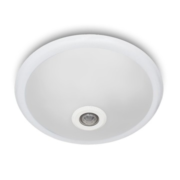 Plafon LED czujnik ruchu i zmierzchu IP20 2 x E27