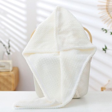 Ręcznik do włosów z mikrofibry, turban do suszenia mokrych włosów, długie, grube, kręcone