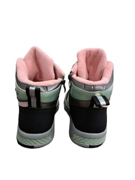 ВЫСОКИЕ КРОССОВКИ С УТЕПЛЕННЫМ Р682 СЕРЫМ РАЗМЕРОМ. 35