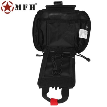 НАБОР FIRST KIT МЕДИЦИНСКИЙ БАК ТРАВМА MFH, ЧЕРНЫЙ