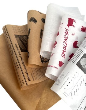 ПИЩЕВАЯ УПАКОВОЧНАЯ БУМАГА 500 шт 30х40см