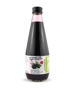 SOK Z CZARNEJ PORZECZKI 100% TŁOCZONY 300ML DZIECI