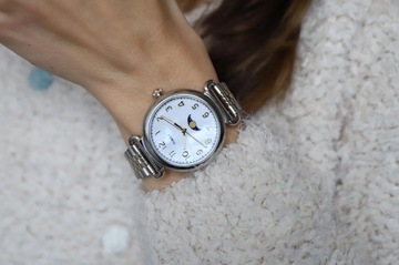 Zegarek Damski Timex TW2T89600 srebrny