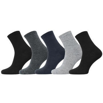 5 Par Skarpety Skarpetki Bawełniane rozmiar 40-43