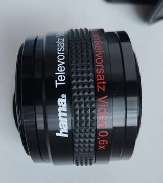 Телеконвертер Hama: телеобъектив 1,5x, широкоугольный объектив 0,6x