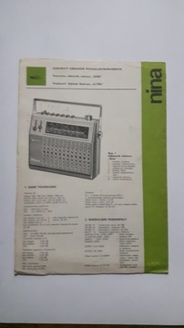 Schematy urzadzen radioelektronicznych - Radio NINA ... (Eltra 1980)