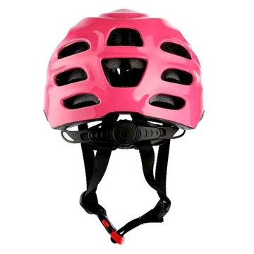 Комплект: шлем + защита, размер S, розовый + однотонный рюкзак, комплект для катания на роликовых коньках.