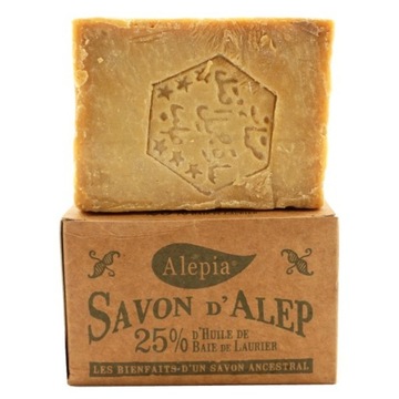 Mydło Aleppo 25% - 190g - Alepia