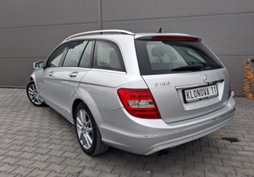 Mercedes Klasa C W204 Kombi T204 1.8 180 CGI BlueEFFICIENCY 156KM 2012 Mercedes-Benz Klasa C bezwypadekz Niemiecjedzie jak nowe 1.8 Benzyna, zdjęcie 14