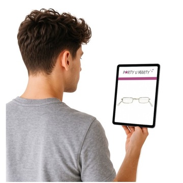 Золотые очки САНТА-КЛАУСА для НАрядА ЗВЕЗД