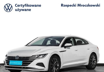 Volkswagen Arteon Fastback Facelifting 2.0 TSI 190KM 2021 Volkswagen Arteon 2.0 TSI 190 KM DSG, hak holowniczy, pakiet komfort, podg