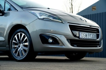 Peugeot 5008 I Minivan Facelifting 2.0 HDi 163KM 2015 Peugeot 5008 FELINE kamera SKÓRA nawi PANORAMA, zdjęcie 11