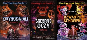 Five Nights Czwarty+Zwyrodniali+Srebrne Cawthon