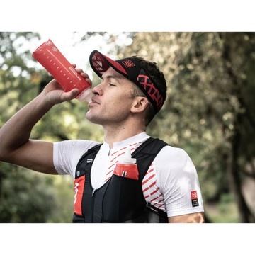 Soft Flask Ergo Compressport 500ml- miękki bidon / czerwony