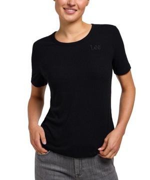 T-shirt Lee ELBOW SLEEVE TOP 112350231 Unionall Black S