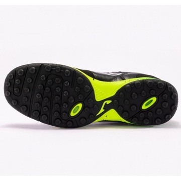 Черные туфли Joma Turf из натуральной кожи, размер 43