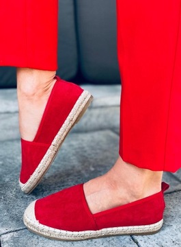 Espadryle damskie SOTERA ROJO 37