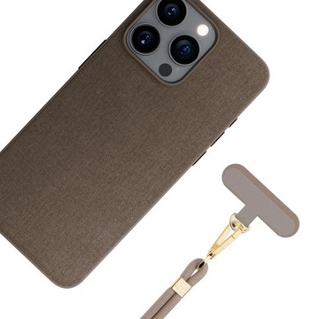 Ремешок Magic Cord на шею для телефона 3mk EasyClip БЕЖЕВЫЙ