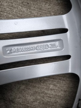 4× DISK HLINÍK AUDI OE A3 A4 A5 Q5 A6 A7 8.5" X 20" 5X112