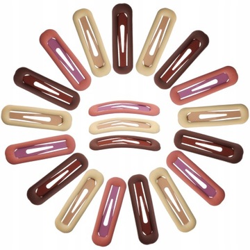20pcs Znakomite do włosów barrettes