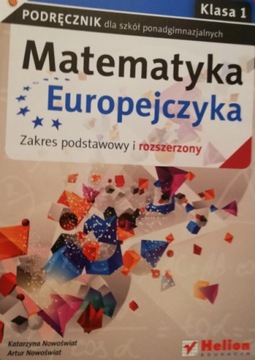 Matematyka Europejczyka 1 podręcznik