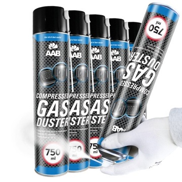 AABCOOLING ZAMRAŻACZ W SPRAYU DO -50C ICE 5x750ml USUWA GUMĘ Z WYKŁADZINY