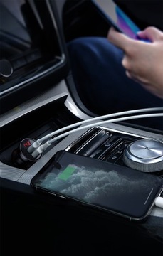 АВТОМОБИЛЬНОЕ ЗАРЯДНОЕ УСТРОЙСТВО BASEUS FAST 2x USB 24 Вт