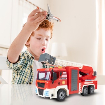 ПОЖАРНАЯ АВТОМОБИЛЬ ДЛЯ СБОРКИ ПОЖАРНАЯ МАРКА 95 EL LIGHT SOUND CASE