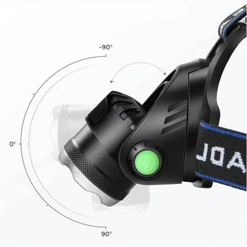 НАБОР СВЕТОДИОДНЫХ ФАР ZOOM МЕТАЛЛ CREE XML-T6
