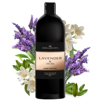 UZUPEŁNIACZ ZAPACH LAWENDA i PIŻMO PATYCZKI DO DOMU ZAPAS DO DYFUZORA 750ML