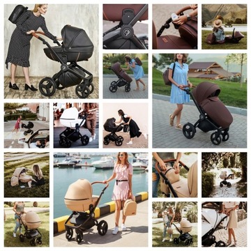 ДЕТСКАЯ КОЛЯСКА VERDI FUTURO 3В1 + СУМКА + АКСЕССУАРЫ