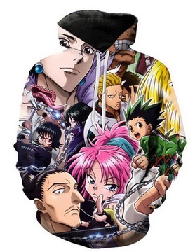 ДЕТСКАЯ ХУДИ С АНИМЕ МАНГА Hunter X