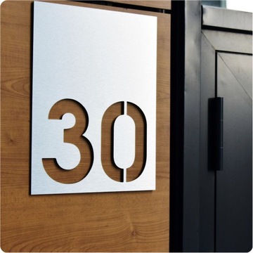 Табличка АДРЕС доска номер дома номер дома АЛЮМИНИЙ Плеер 30х40