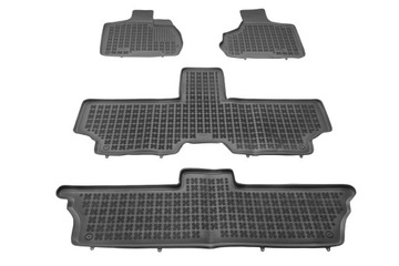 Dywaniki gumowe CHRYSLER VOYAGER IV 7os. 2001-2007