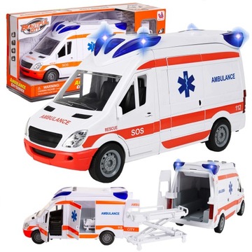 Auto karetka pogotowia ambulans Van bus z napędem