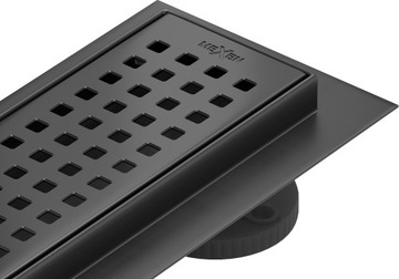 MEXEN FLAT M08 ODPŁYW LINIOWY OBROTOWY 100 CZARNY