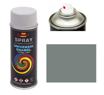 CHAMPION SPRAY UNIWERSALNY SZARY JASNY RAL7046 400ml