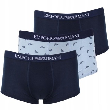 EMPORIO ARMANI BOKSERKI MĘSKIE 3-PACK |ORYGINAŁ| M