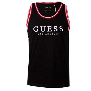 Bokserka GUESS Tank Top M1YP59 KAR40 Czarny