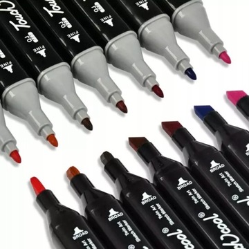 АЛКОГОЛЬНЫЕ МАРКЕРЫ 80 ШТ. TRIPS TRIPS МАРКЕРЫ ДВУХСТОРОННИЕ + СУМКА