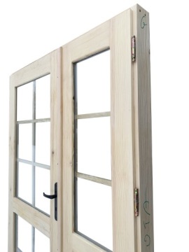 ДВЕРЬ ОТКРЫТАЯ с многостворчатым окном - 140x200 см