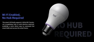 Цветная лампа: умная светодиодная лампа Yeelight W4 L E27 9 Вт | совместим с Apple Home