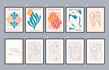 Коллекция графики Матисса Анри + другое уникальное A3