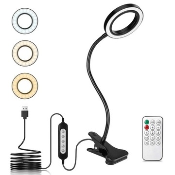 LAMPA NOCNA DO CZYTANIA LAMPKA BIURKOWA EYE-CARE