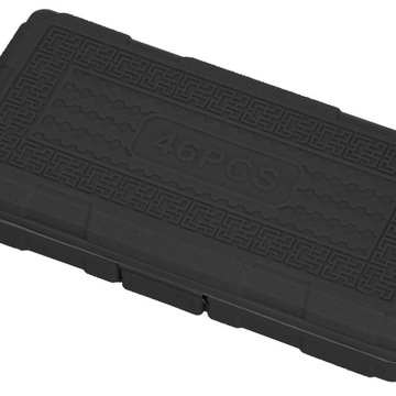 НАБОР ТОРЦЕВЫХ КЛЮЧЕЙ 46 шт. КЛЮЧИ ТОРЦЕВЫЕ, ЗАКАЛЕННАЯ СТАЛЬ, НАСАДКИ AMBUS