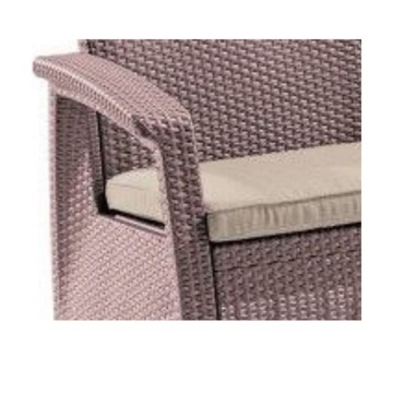 CORFU LOVE SEAT Садовый диван Cappuccino
