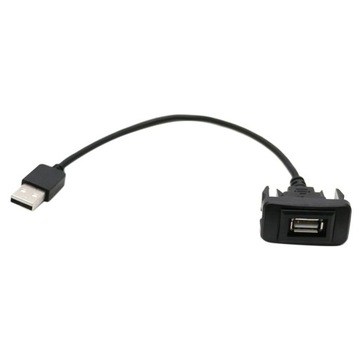 Profesjonalny przedłużacz panelu portu USB do montażu podtynkowego na desce