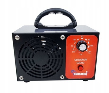 GENERATOR OZONU MOCNY 60 000 MG/H OCZYSZCZANIE POWIETRZA ozonator +TIMER